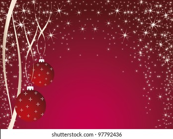 pink christmas theme. Vector EPS10
