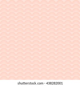 Pink circle abstract pattern. Vector image in pastel tones.