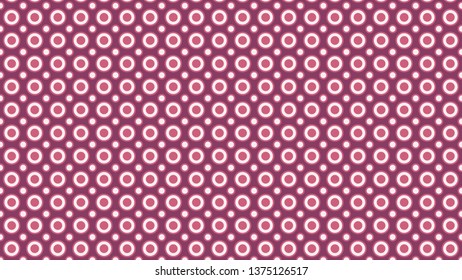 Pink Circle Background Pattern Design
