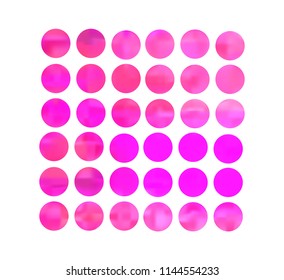 Pink circle gradient set with modern abstract backgrounds. Grey fluid covers for calendar, brochure, invitation, cards. Trendy soft color. Template with round gradient set for screens and mobile app.