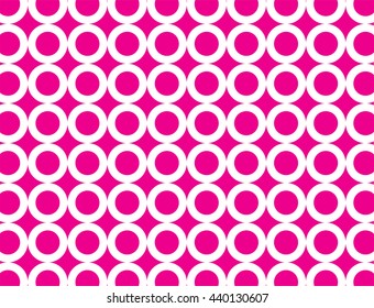 Pink circle and Loop White background,Textures