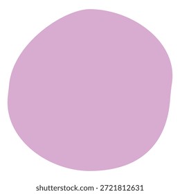Elemento de forma de círculo rosa png aislado