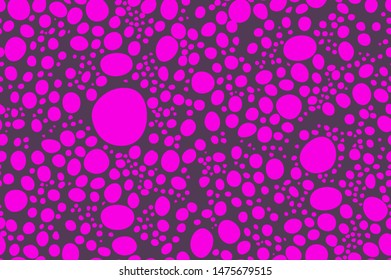 pink circles animal skin Seamless Pattern vector texture eps 10 illustration Leopard repeating background art