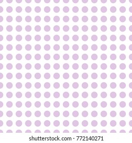 pink circles seamless pattern