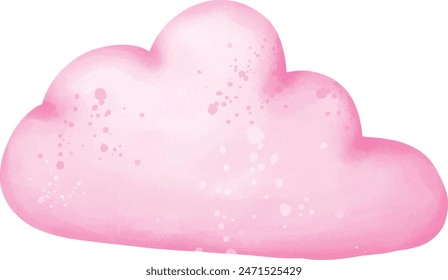 Pink cloud collection, pink cloud drawing