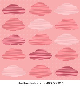 pink cloud pattern