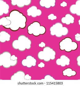 pink cloud texture background
