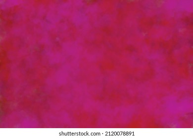 Pink clouds fluffy wallpaper gouache paint