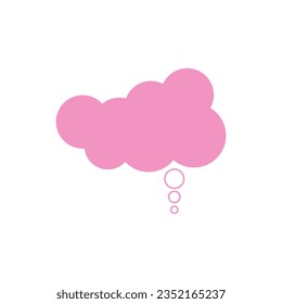 Elemento vector moderno de clon rosa