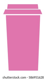Pink Coffee Cup