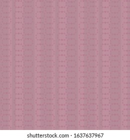 Pink cold shade seamless retro vector pattern with lines of rhombuses and curls vertical stripes calm background.