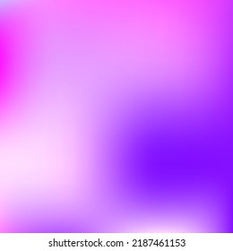 Pink Cold Trendy Color Pastel Gradient Mesh. Vibrant Barbie Violet Dark Purple Blurry Background. Multicolor Liquid Bright Design Picture. Lavender Smooth Watercolor Light Gradient Backdrop.