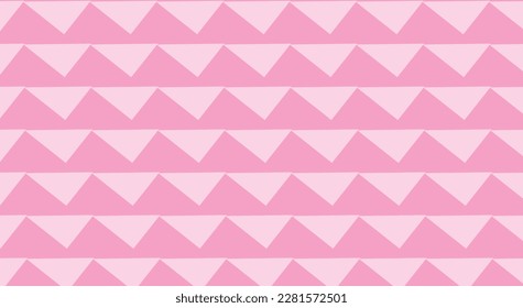 pink color abstract background. triangle patern. paper cut design