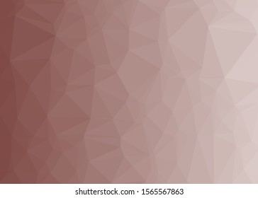 Pink Color Abstract trianglify Generative Art background illustration
