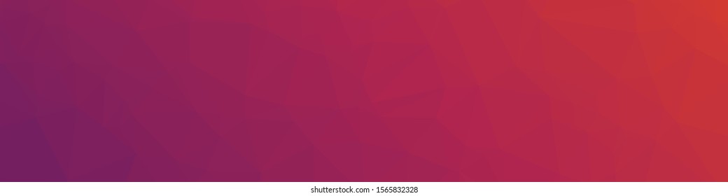 Pink Color Abstract trianglify Generative Art background illustration