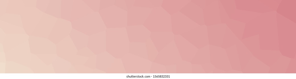 Pink Color Abstract trianglify Generative Art background illustration