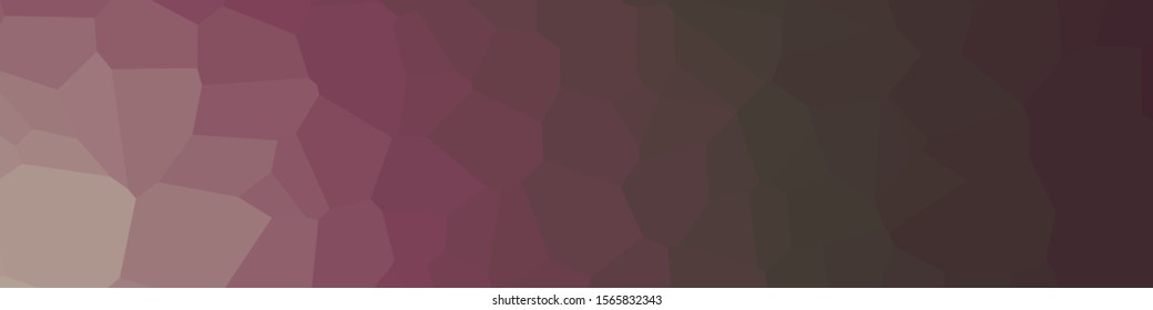 Pink Color Abstract trianglify Generative Art background illustration