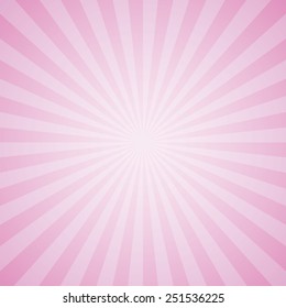 pink color burst background. Vector illustration