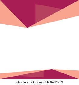 pink color certificate background design