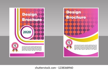 pink color, cover template, layout, cover, brochure, flayer, annual report for design background business