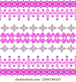 Rosa Farbe digitale IKAT-Muster für die Schaffung schöner Stoffdesigns und andere Elemente der Modebranche und Innenausstattung (Verpackung, Seide, Schal, Kleidung, Hintergrund, Teppiche, Vorhänge) 