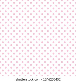 Pink color dotted pattern on white background