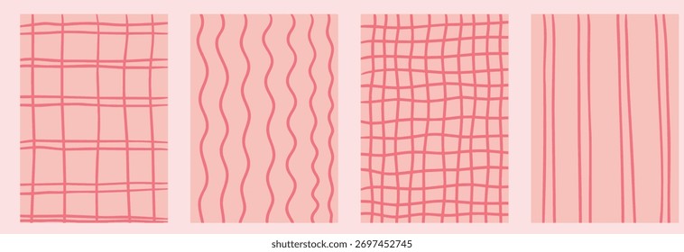 pink color drawn back goeound
