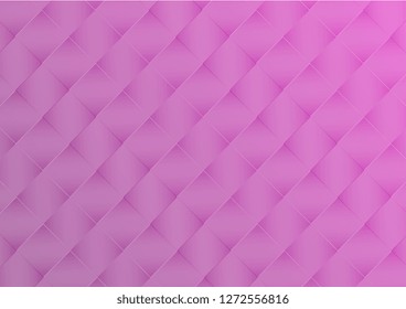 Pink color geometric texture. Vector background paper art style can be used for design art work or website background. Wallpaper background, Advertising. - Vector