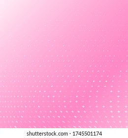 Color rosa mínimo fondo abstracto con fondo ondulado y blanco borroso cuatro puntos estrellas y gradientes. Textura de semitono. Se puede utilizar para páginas de aterrizaje, carteles, folletos, folletos, anuncios, banners, promociones