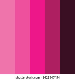 Pink color palette vector illustration