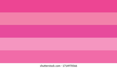 Pink color palette vector illustration