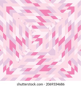 Pink color pattern geomatric abstract shape illustration colorful art graphic modern, creative art design 