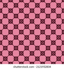 Rosa Farbe nahtlose Muster Textur und Vorlage. mehrfarbig. Farbiges Dekordesign. Farbige Mosaikverzierungen. Vektorgrafik. EPS10.