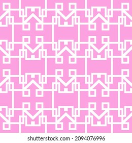 Pink color tone graphic fabric pattern