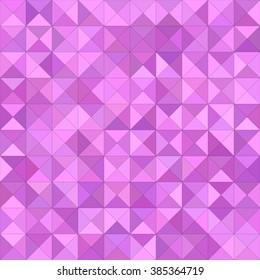 Pink color triangle mosaic vector background design