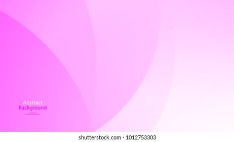 Pink color and white color background abstract art vector