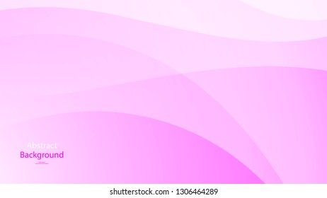 Pink color and white color background abstract art vector 
