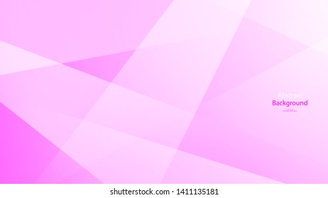 Pink color and white color background abstract art vector 