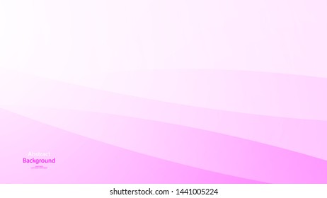 Pink color and white color background abstract art vector 
