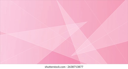 Pink color and white color background abstract art vector