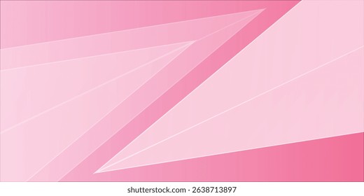 Pink color and white color background abstract art vector