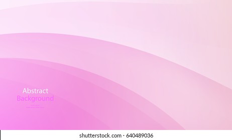 Pink color and white color background abstract art vector