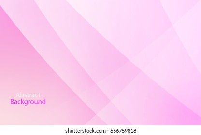 Pink color and white color background abstract art vector 
