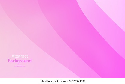 Pink color and white color background abstract art vector
