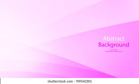 Pink color and white color background abstract art vector