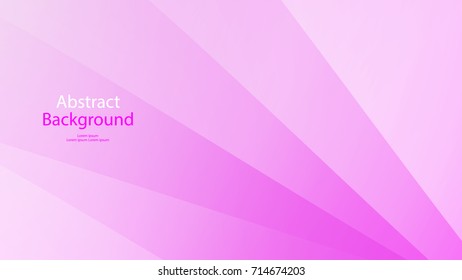 Pink color and white color background abstract art vector