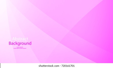 Pink color and white color background abstract art vector