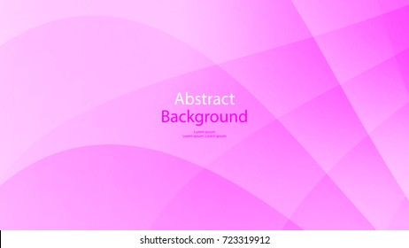 Pink color and white color background abstract art vector 
