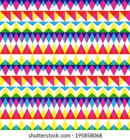 Pink colorful herringbone pattern