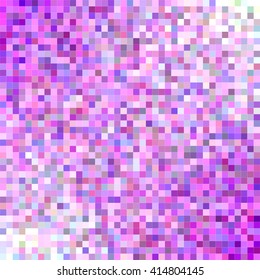 Pink colorful square mosaic vector background design